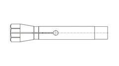 Collet Chuck C4 – Draw-In, Ø3–6.35mm (1/8″–1/4″)