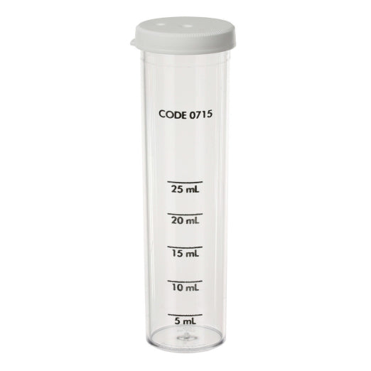 Test Tube, Plastic, 5-10-15-20-
