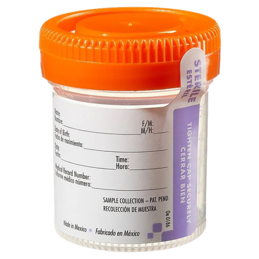 Specimen Containers, 4oz, 500/cs