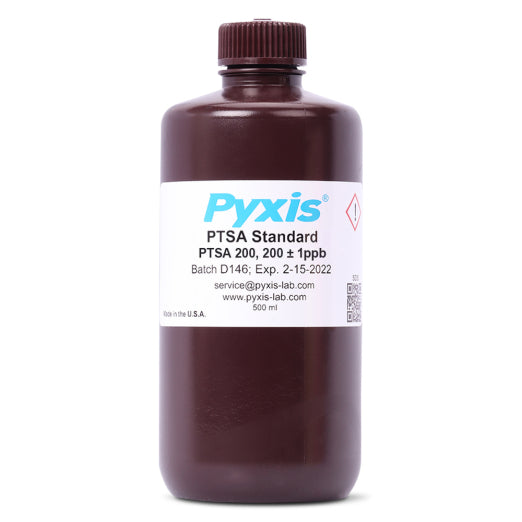Pyxis, PTSA Standards, 200 ppb, 500 mL