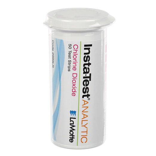 LaMotte 2999LR Insta-TEST Chlorine Dioxide Low Range Test Strips ppm, 50