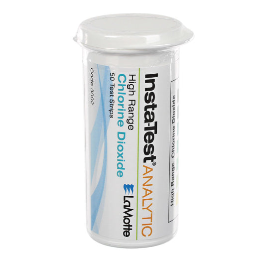 LaMotte 3002 Chlorine Dioxide Test Strips, 0-500 ppm