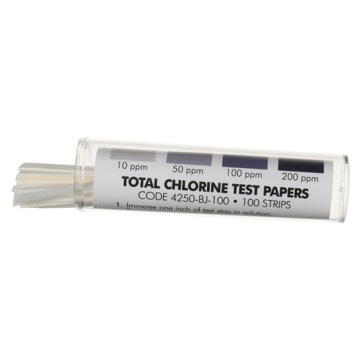 LaMotte 4250-BJ-100 Chlorine Strips, 10-200ppm