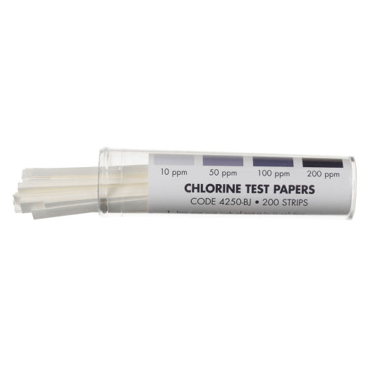 LaMotte 4250-BJ Chlorine Strips, 10-200ppm