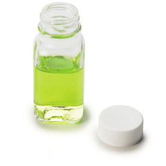 Bottle, 29mL, Square Glass, 6/pk