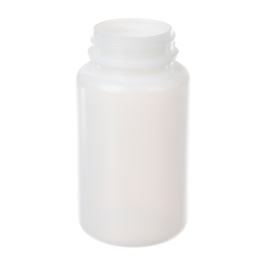 Jar, 120cc, Nat HDPE, w/cap