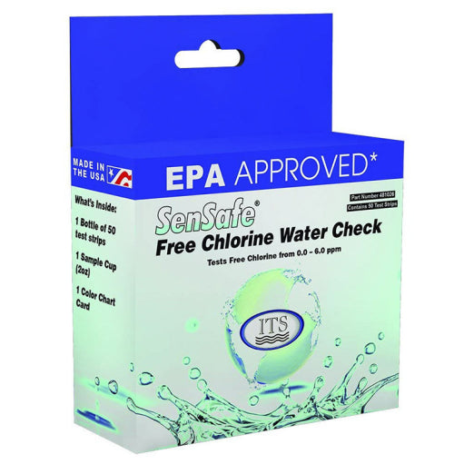 AquaPhoenix Scientific 481026 Chlorine Water Check, Free,