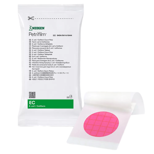 Neogen® Petrifilm® E. coli/ Coliform Count Plates 6404, 50 each/box