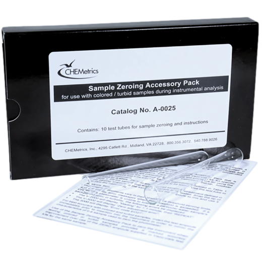 CHEMetrics A-0025 Sample Zeroing Accessory Pack