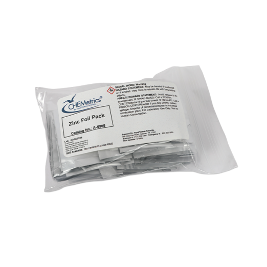 CHEMetrics® Zinc Foil Pack