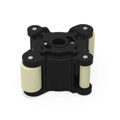 Blue White Complete Roller Assembly