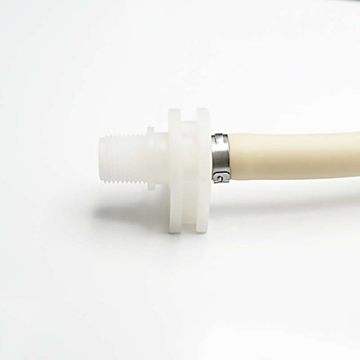 Blue White Tubing, 1/2” Male NPT Fitting