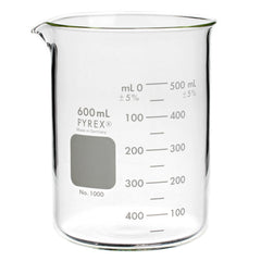 Beaker, Glass, 600mL