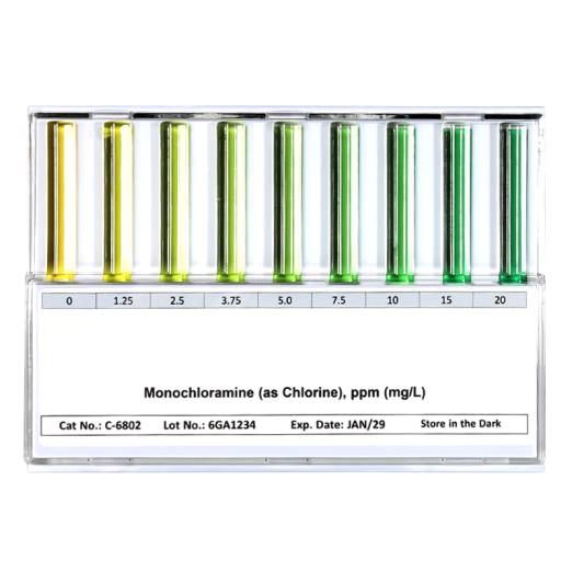 CHEMetrics C-6802 Monochloramine Comparator - Flat