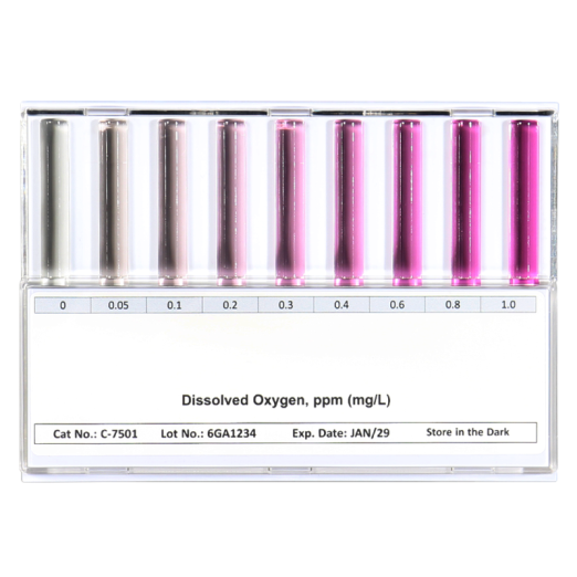 CHEMetrics C-7501 Oxygen (Dissolved) Comparator - Flat