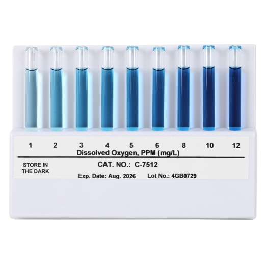 CHEMetrics® CHEMets® Dissolved Oxygen Flat Comparator 1–12 ppm