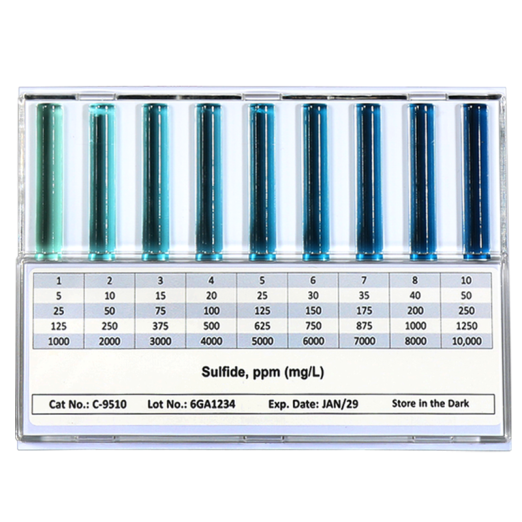 CHEMetrics C-9510 Sulfide Comparator - Flat