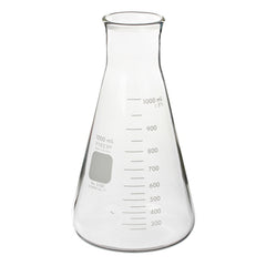 Flask, Erlenmeyer, Glass, 1000mL