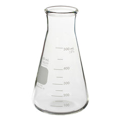 Flask, Erlenmeyer, Glass, 500mL