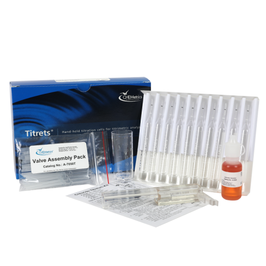CHEMetrics® Titrets® Test Kit  Chloride (250-2500 ppm)