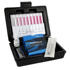CHEMetrics® CHEMets® Test Kit  Chlorine HR (0-125 ppm)