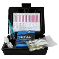 CHEMetrics® CHEMets® Test Kit  Chlorine HR (0-500 ppm)
