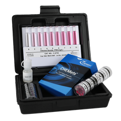 CHEMetrics® CHEMets® Test Kit  Chlorine Dioxide (0-2 & 0-10 ppm)