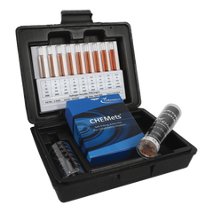 CHEMetrics® CHEMets® Test Kit Hydrogen Peroxide, Ferric Thiocyanate (0-0.8 & 1-10 ppm)