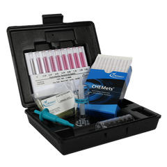 CHEMetrics® CHEMets® Test Kit Chlorine, Hypocholorite (0-1.55%)