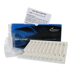 CHEMetrics® Vacu-vials® Test Kit Iron (0-6.00 ppm)