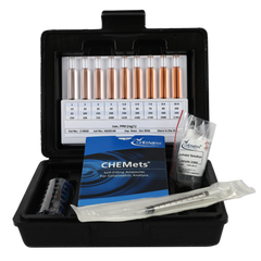 CHEMetrics® CHEMets® Test Kit Iron HR, Total & Soluble (50-500 ppm)