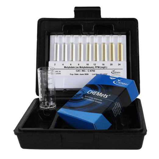 CHEMetrics® CHEMets® Test Kit Molybdate (2-24 ppm)