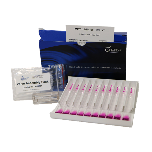 CHEMetrics® Titrets® Test Kit Mercaptobenzothiazole (MBT)