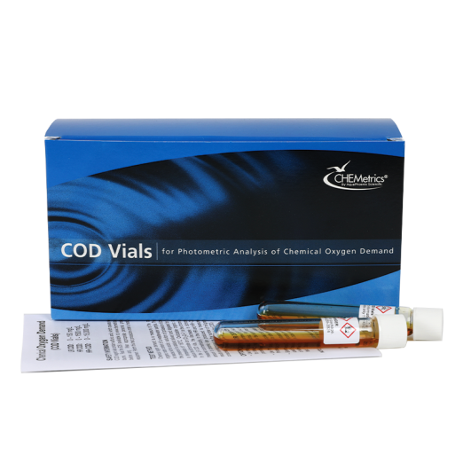 CHEMetrics® HR+ COD Vials Mercury-Free (25 Count)