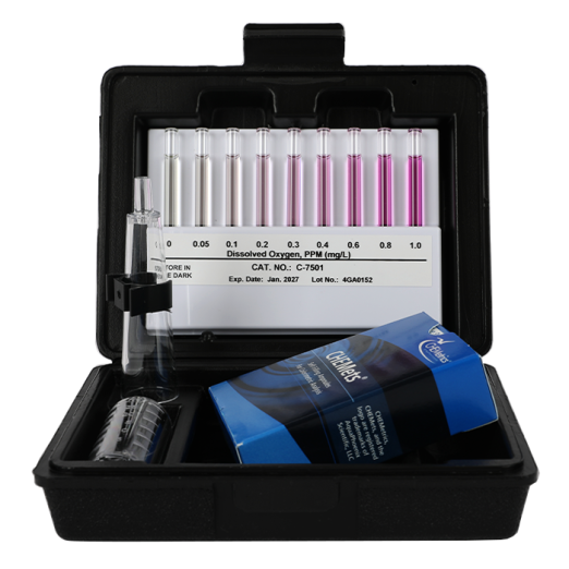 CHEMetrics® CHEMets® Test Kit  Oxygen, Dissolved (0-1 ppm)