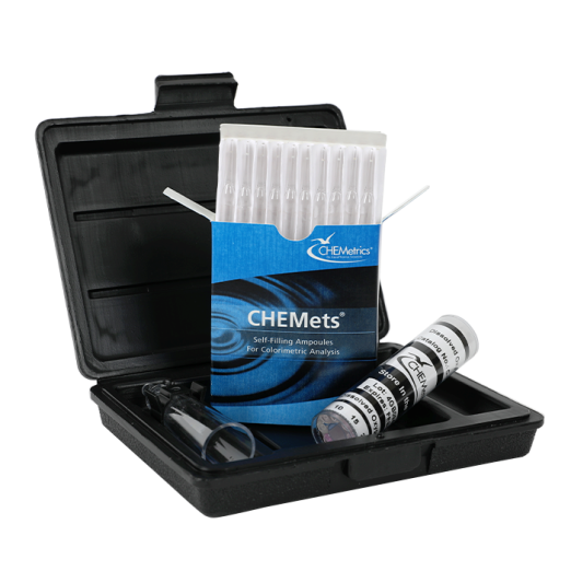 CHEMetrics® CHEMets® Test Kit Oxygen, Dissolved (0-40 ppb)