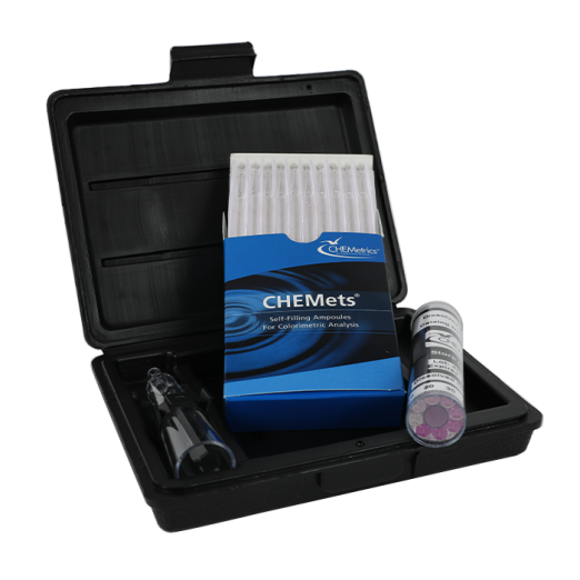 CHEMetrics® CHEMets® Test Kit Oxygen, Dissolved (0-100 ppb)