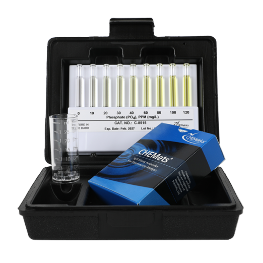 CHEMetrics® CHEMets® Test Kit Phosphate, Ortho (0-120 ppm)