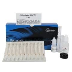 CHEMetrics® Vacu-vials® Test Kit  Silica (0-10.00 ppm & 0-4.00 ppm)