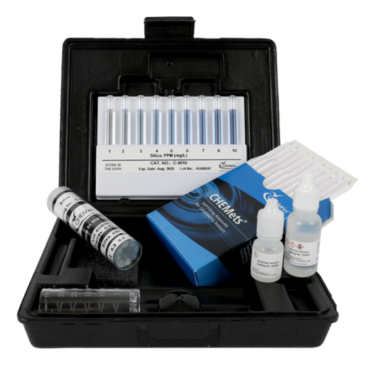 CHEMetrics® CHEMets® Test Kit Silica (0-1 & 1-10 ppm)