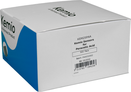 Kemio Sensors, Peracetic Acid (PAA), 500pk