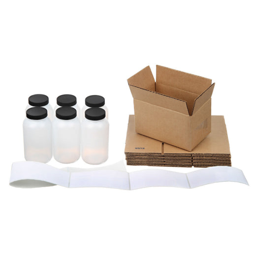 Mailer Bottles, 500cc, 6/pk