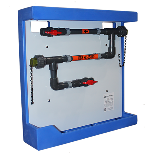 4 Pass PVC Coupon Rack, 3/4"