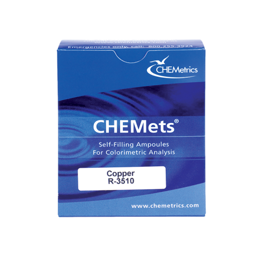CHEMetrics® CHEMets® Refill Copper Bathocuproine Method (30 Ampoules)