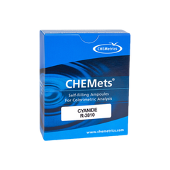 CHEMetrics® CHEMets® Refill Cyanide (Free) Isonicotinic-Barbituric Acid Method (30 Ampoules)