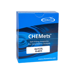 CHEMetrics® CHEMets® Refill Glycol / Formaldehyde Purpald-Periodate Method (30 Ampoules)