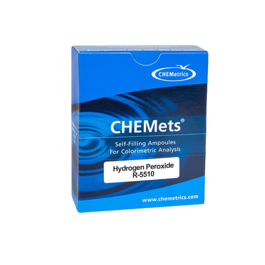 CHEMetrics® CHEMets® Refill Hydrogen Peroxide Persulfate Ferric Thiocyanate Method (30 Ampoules)