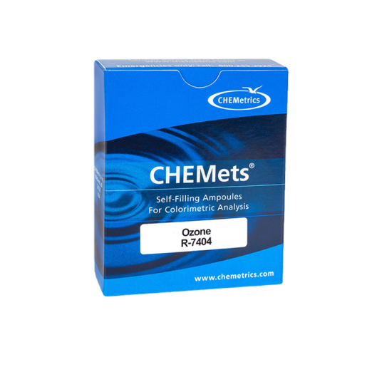 CHEMetrics® CHEMets® Refill Ozone / Chlorine Dioxide DPD Method (30 Ampoules)