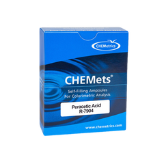 CHEMetrics® CHEMets® Refill Bromine / PAA / Peroxide DPD Method (30 Ampoules)