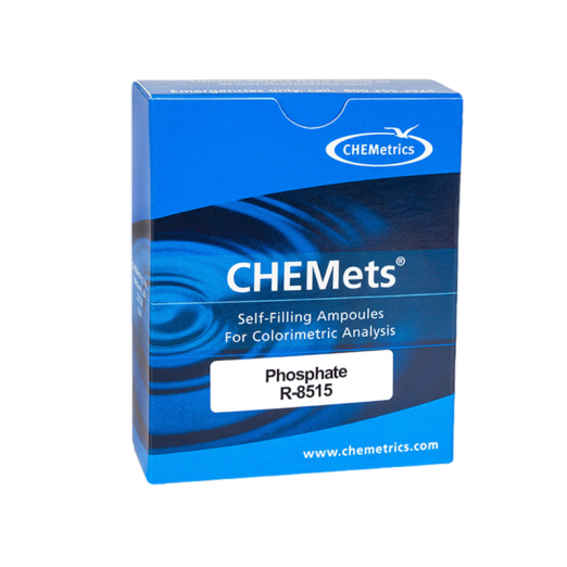 CHEMetrics® CHEMets® Refill Phosphate Vanadomolybdophosphoric Acid Method (30 Ampoules)